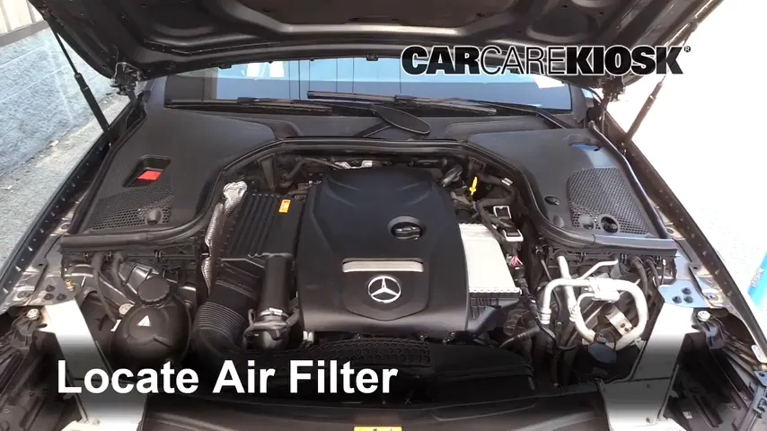 2018 Mercedes-Benz E300 4Matic 2.0L 4 Cyl. Turbo Filtro de aire (motor) Cambio